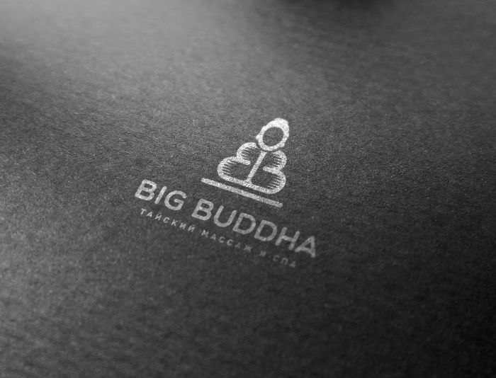 Логотип для BIG BUDDHA - Тайский массаж и СПА - дизайнер U4po4mak