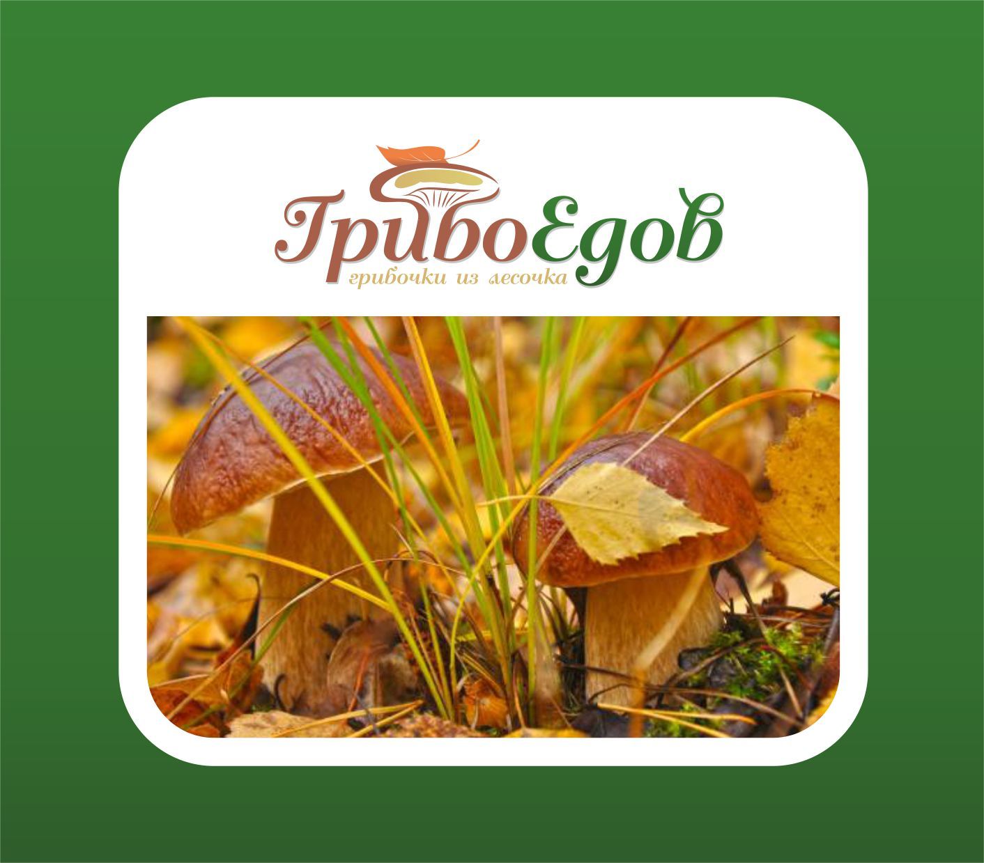 Логотип для ГрибоЕдов  - дизайнер PAPANIN