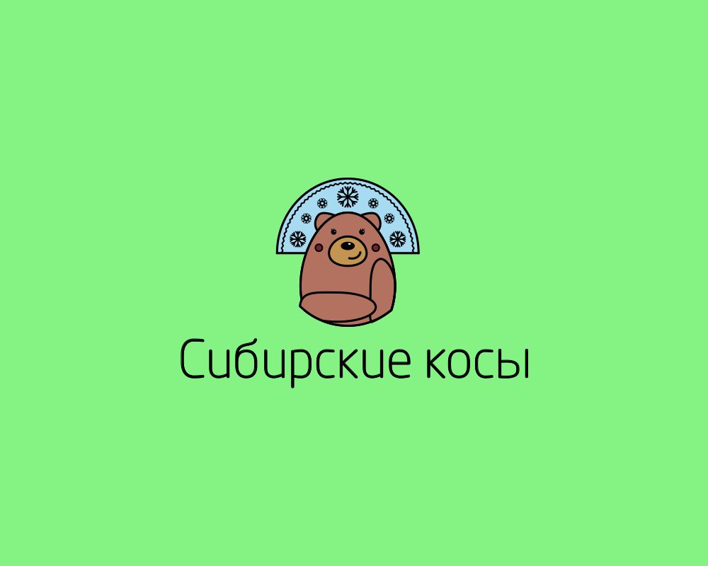 Лого и фирменный стиль для Сибирские косы - дизайнер ZASHKVARDESIGN
