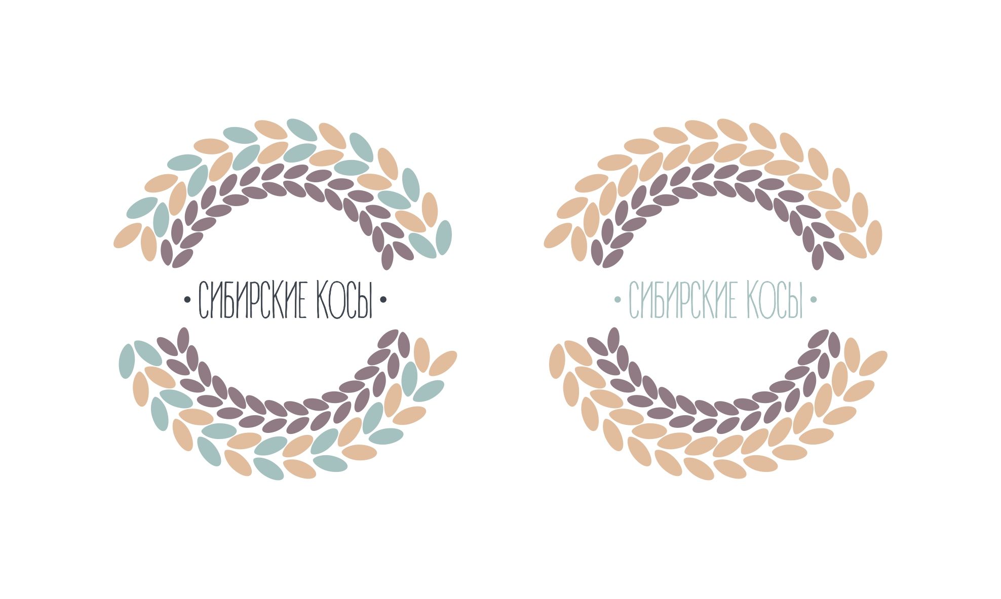 Лого и фирменный стиль для Сибирские косы - дизайнер soda