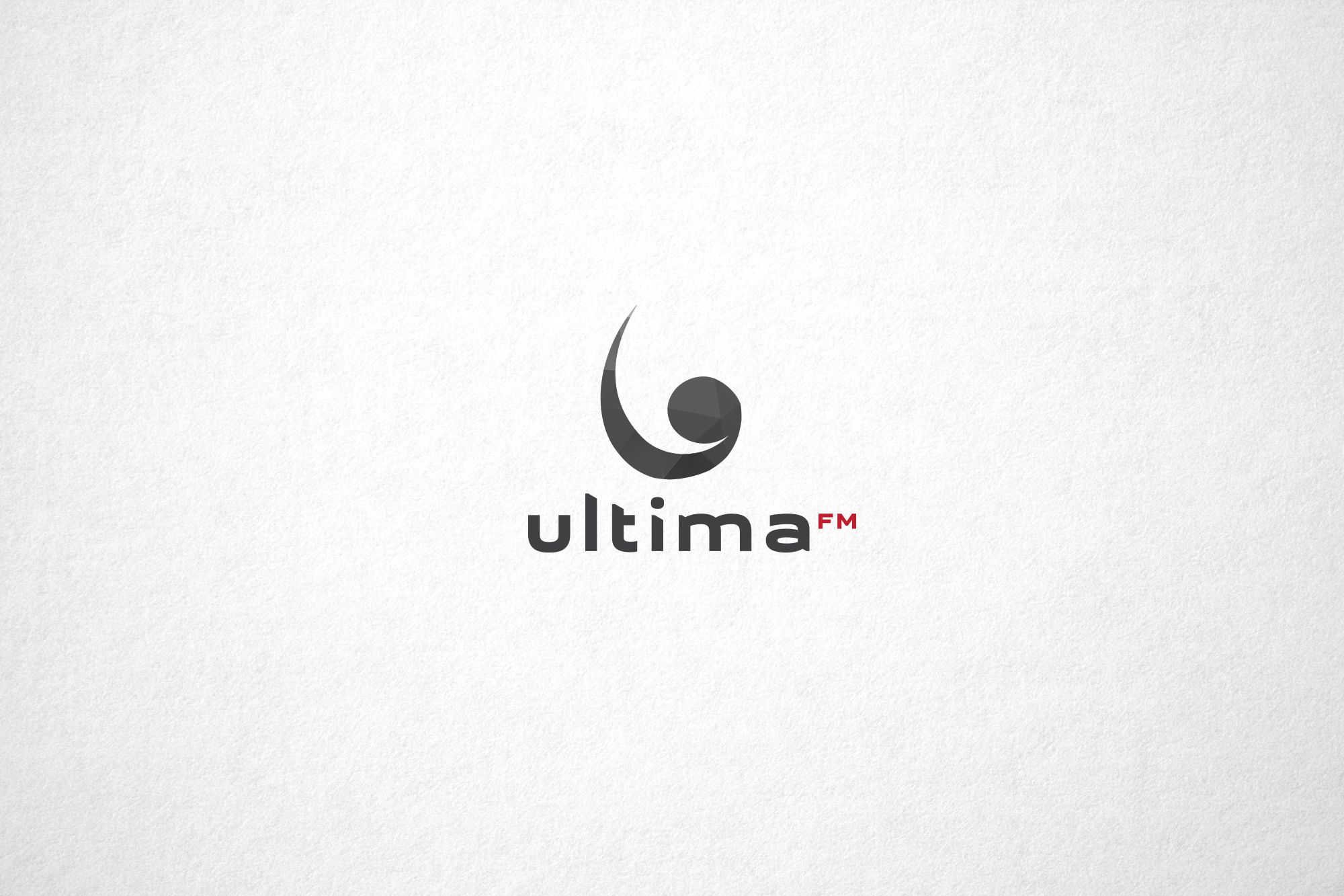 Лого и фирменный стиль для Радио Ультима (Ultima.fm) - дизайнер Da4erry