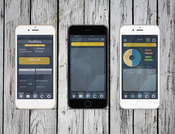 Мобильное приложение для ведения личного бюджета. - дизайнер Sobolek_ok