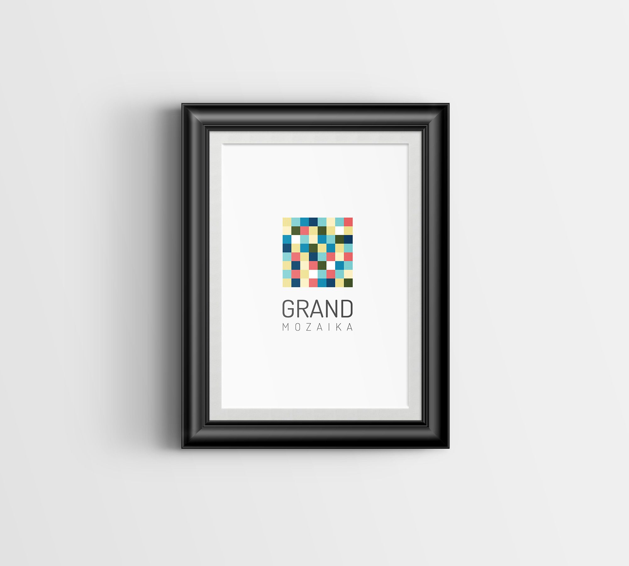 Лого и фирменный стиль для Гранд Мозаика или Grand Mozaika - дизайнер infantanura