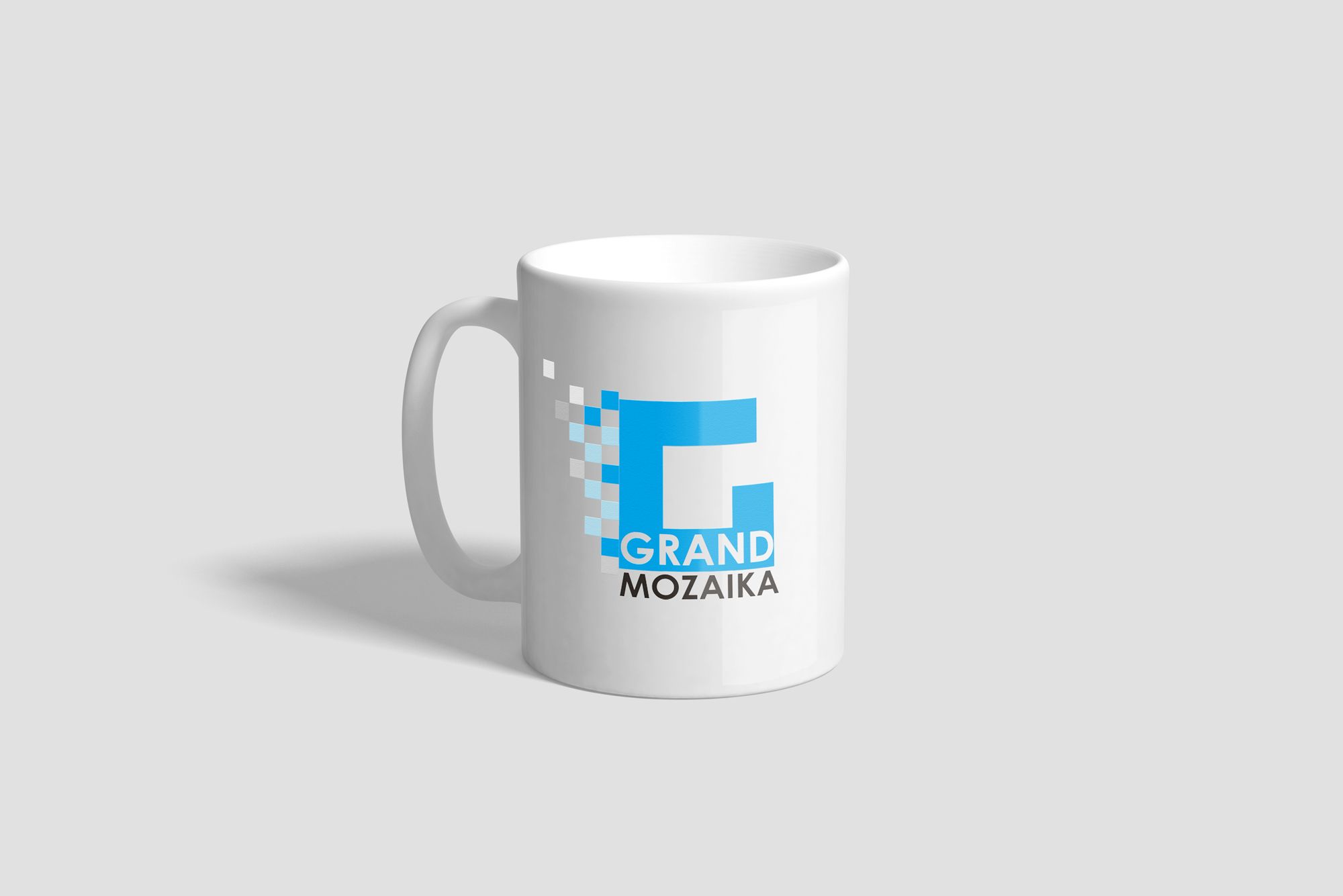 Лого и фирменный стиль для Гранд Мозаика или Grand Mozaika - дизайнер 2kedi