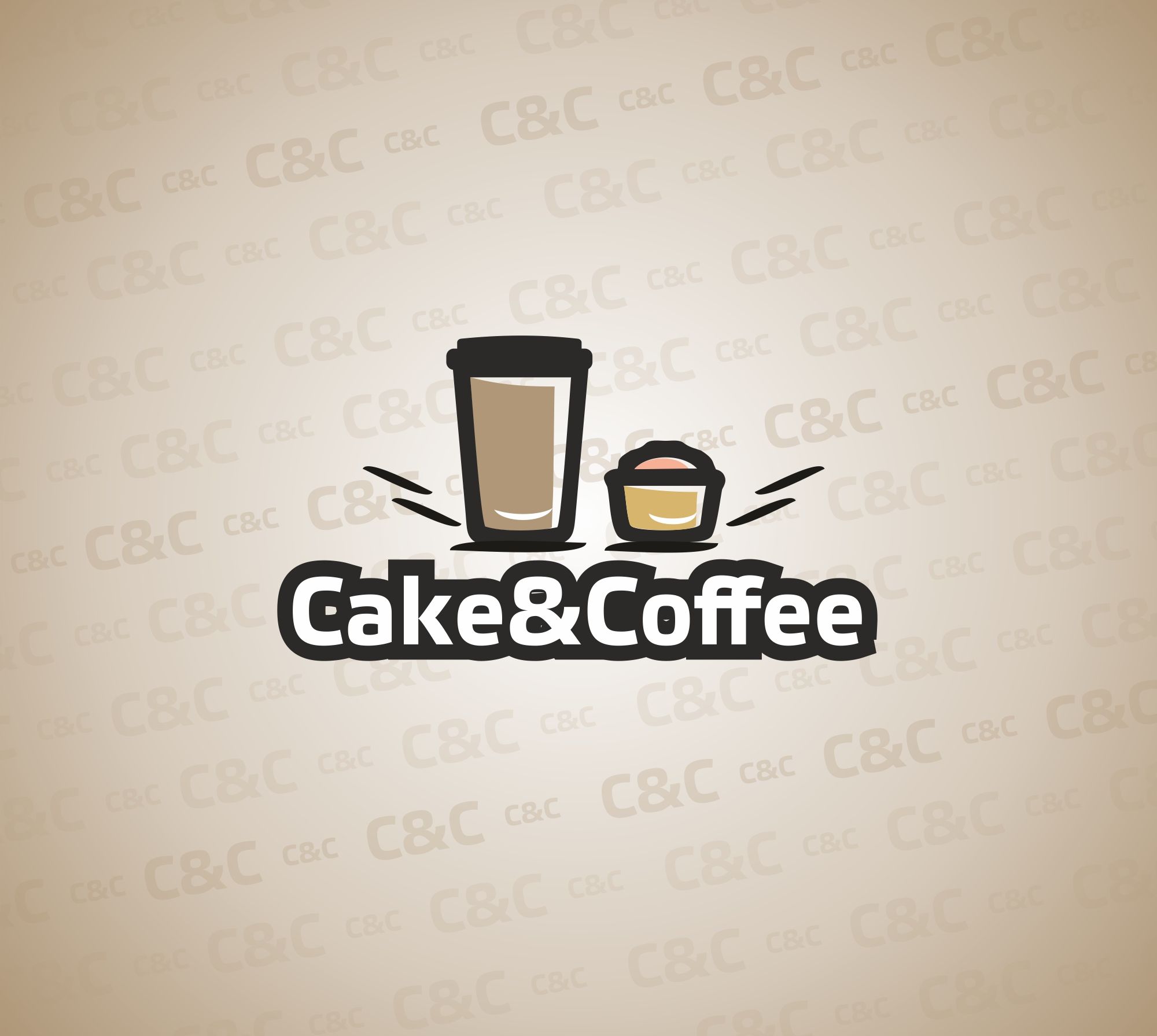 Лого и фирменный стиль для Cake&Coffee - дизайнер markosov