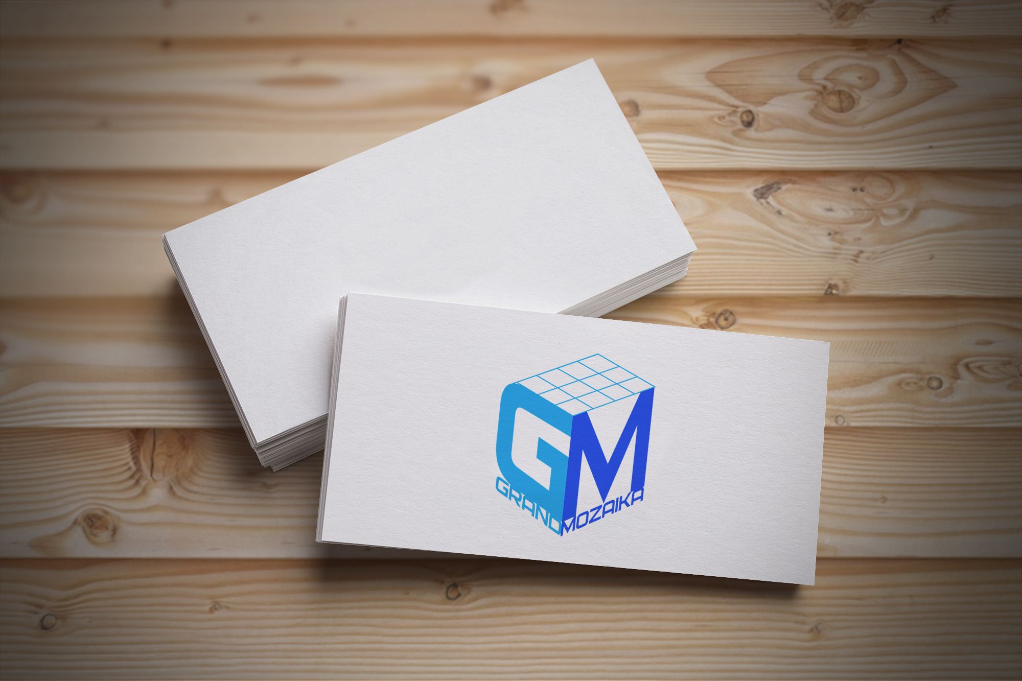 Лого и фирменный стиль для Гранд Мозаика или Grand Mozaika - дизайнер migera6662