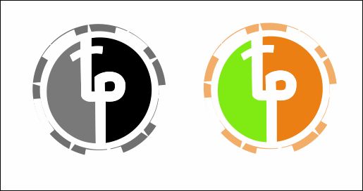 Лого и фирменный стиль для tp - дизайнер dizteh