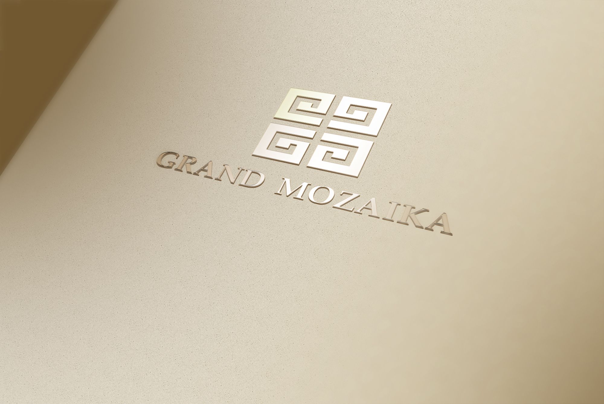 Лого и фирменный стиль для Гранд Мозаика или Grand Mozaika - дизайнер serz4868