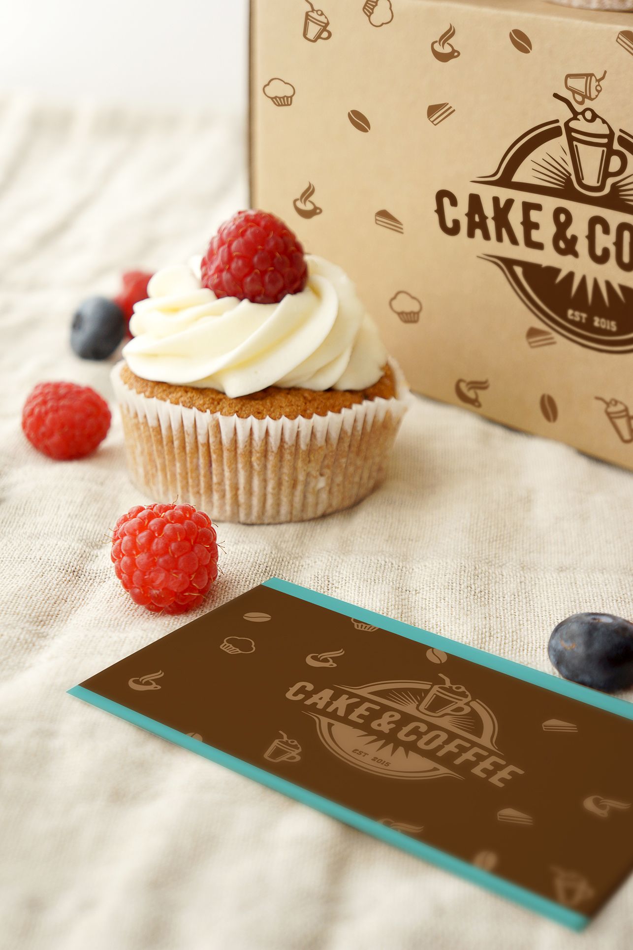 Лого и фирменный стиль для Cake&Coffee - дизайнер Da4erry