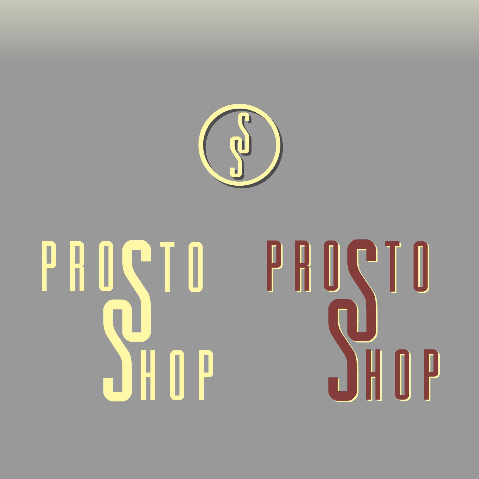 Логотип для Простошоп - дизайнер Sasha32