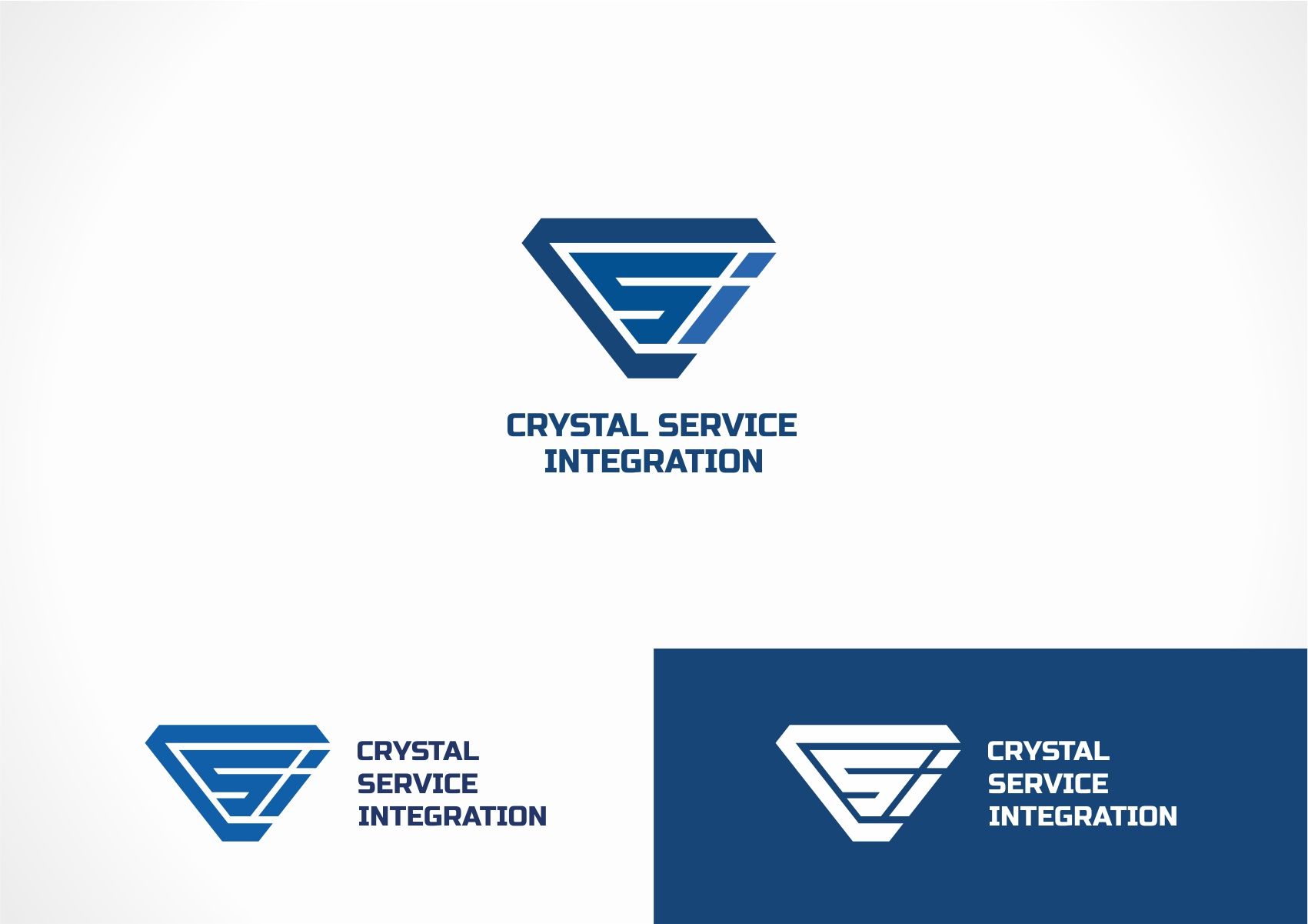 Лого и фирменный стиль для Crystal Service Integration - дизайнер designer79