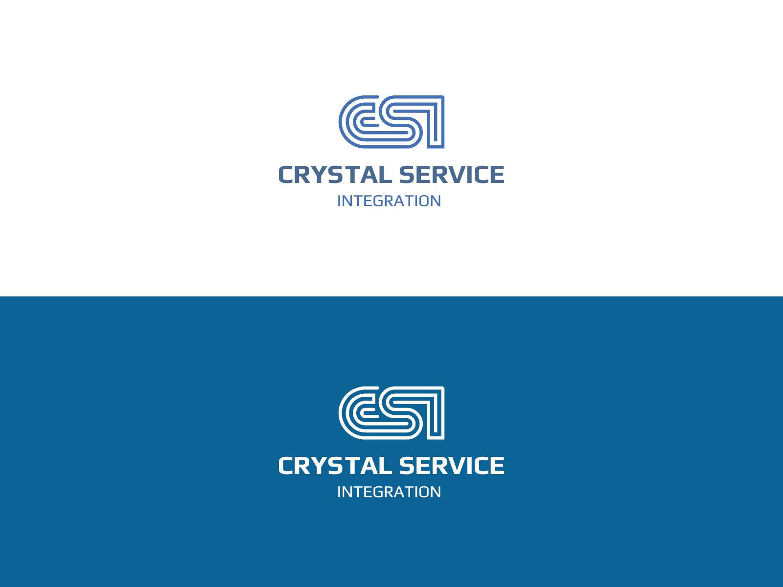 Лого и фирменный стиль для Crystal Service Integration - дизайнер U4po4mak