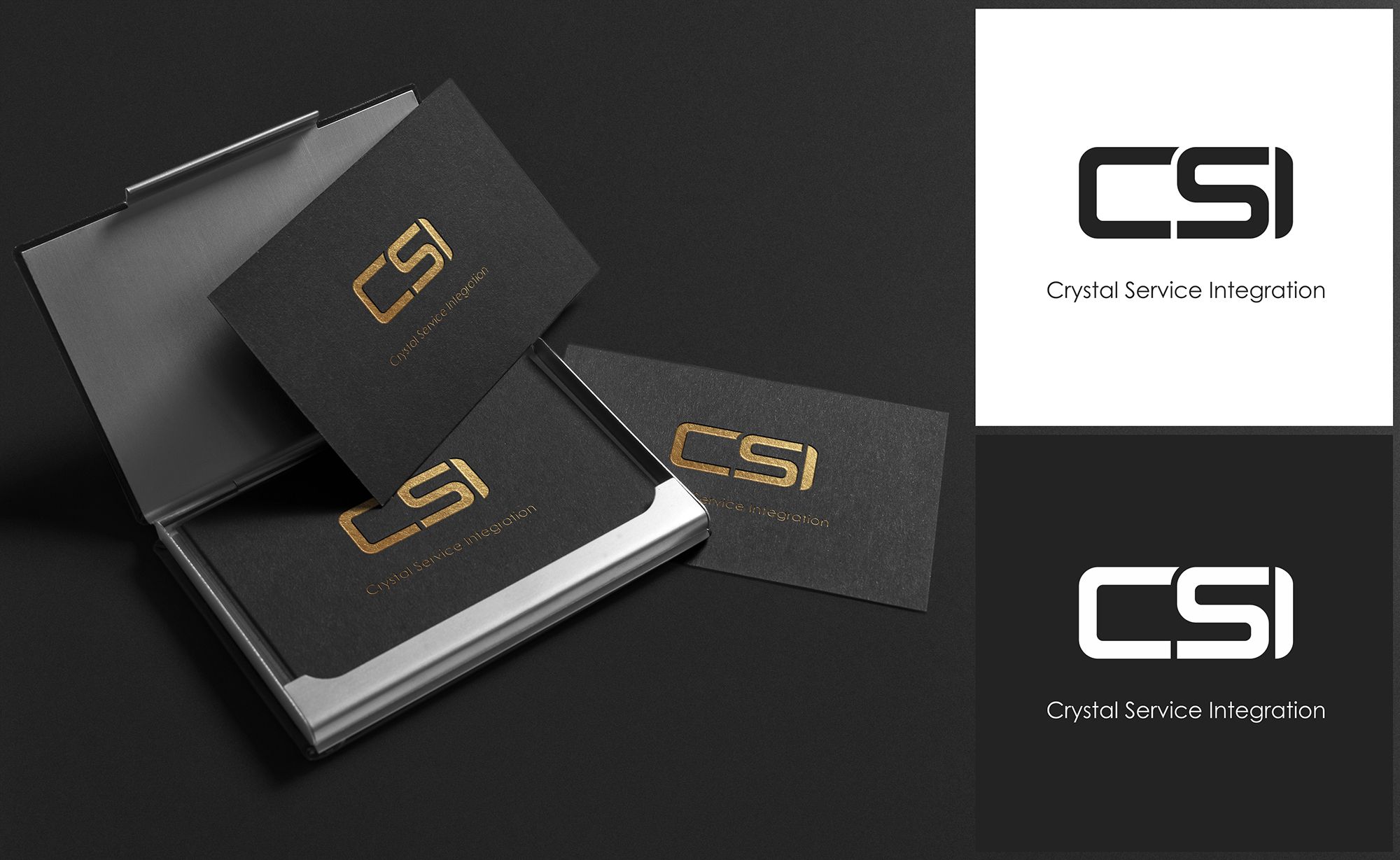 Лого и фирменный стиль для Crystal Service Integration - дизайнер Sergey_Diz