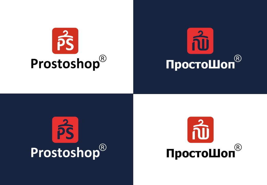 Логотип для Простошоп - дизайнер webgrafika