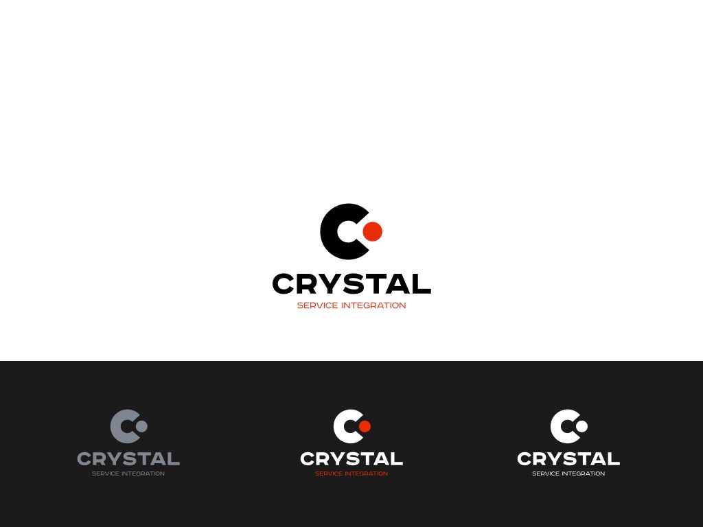 Лого и фирменный стиль для Crystal Service Integration - дизайнер kos888