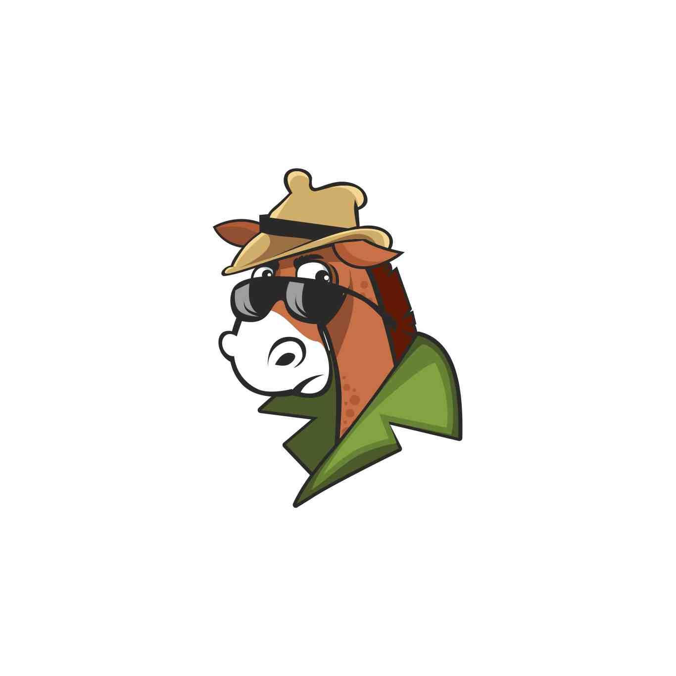 Логотип для Конь в пальто - дизайнер barabaha1980