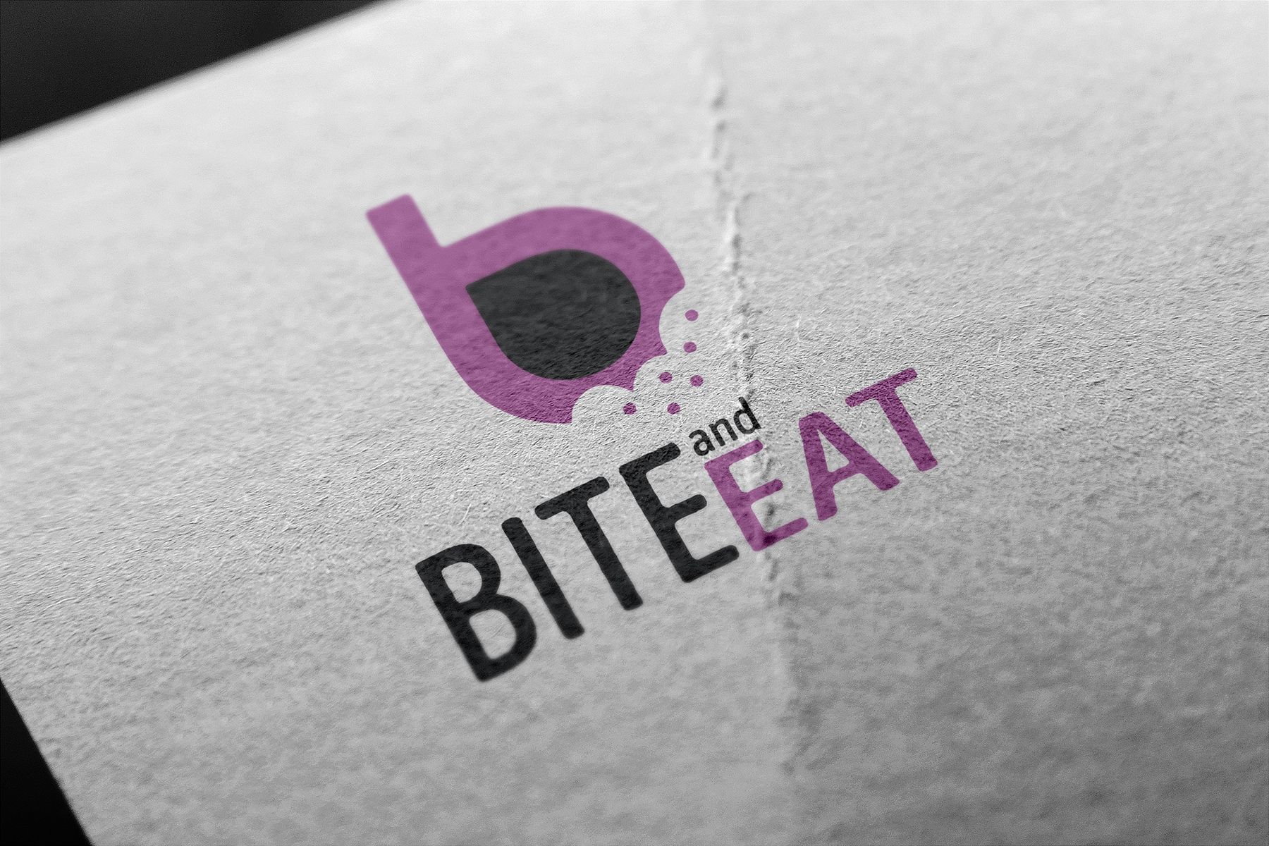 Лого и фирменный стиль для Bite and Eat(Bite&Eat) - дизайнер Da4erry