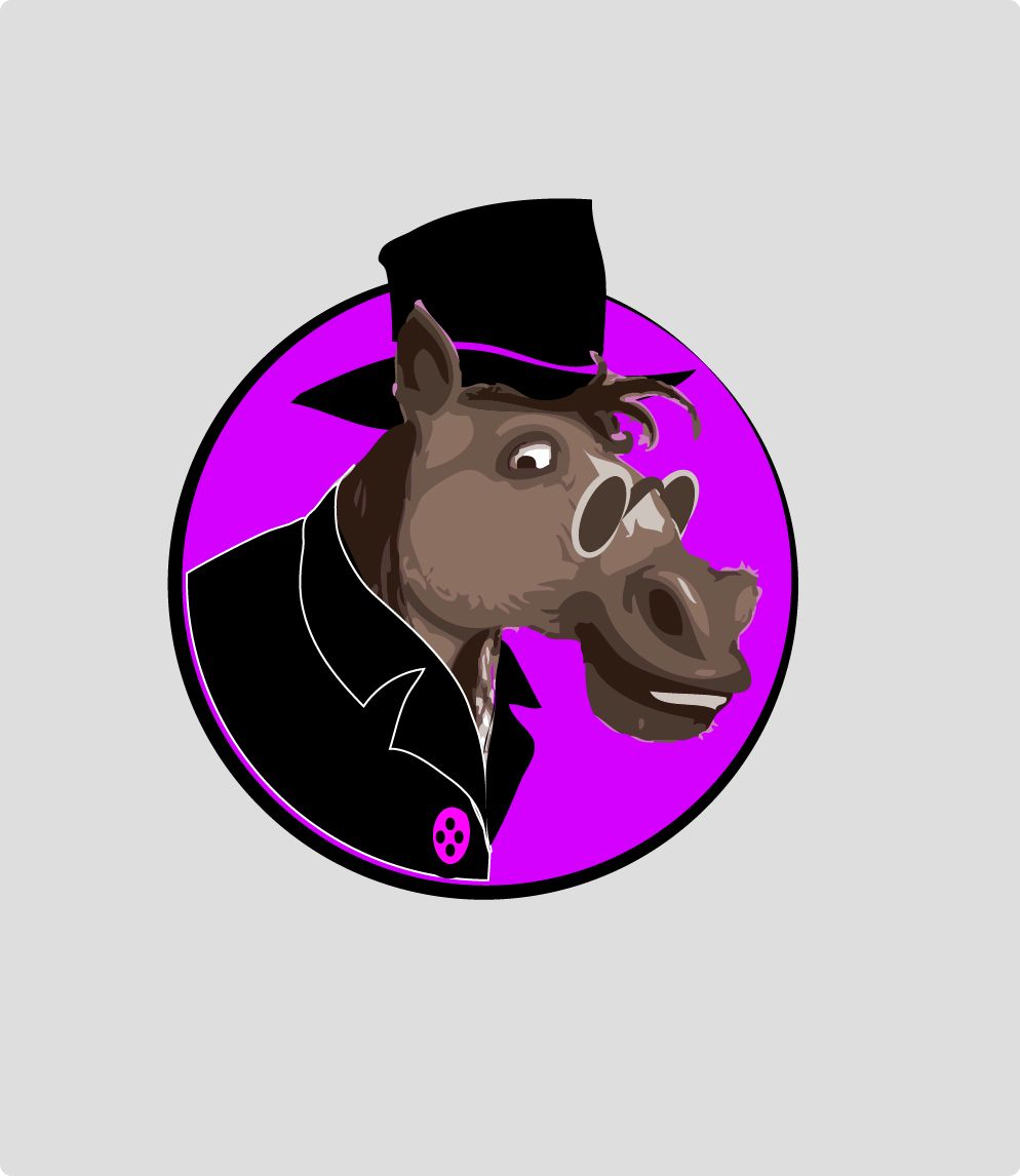 Логотип для Конь в пальто - дизайнер cimba