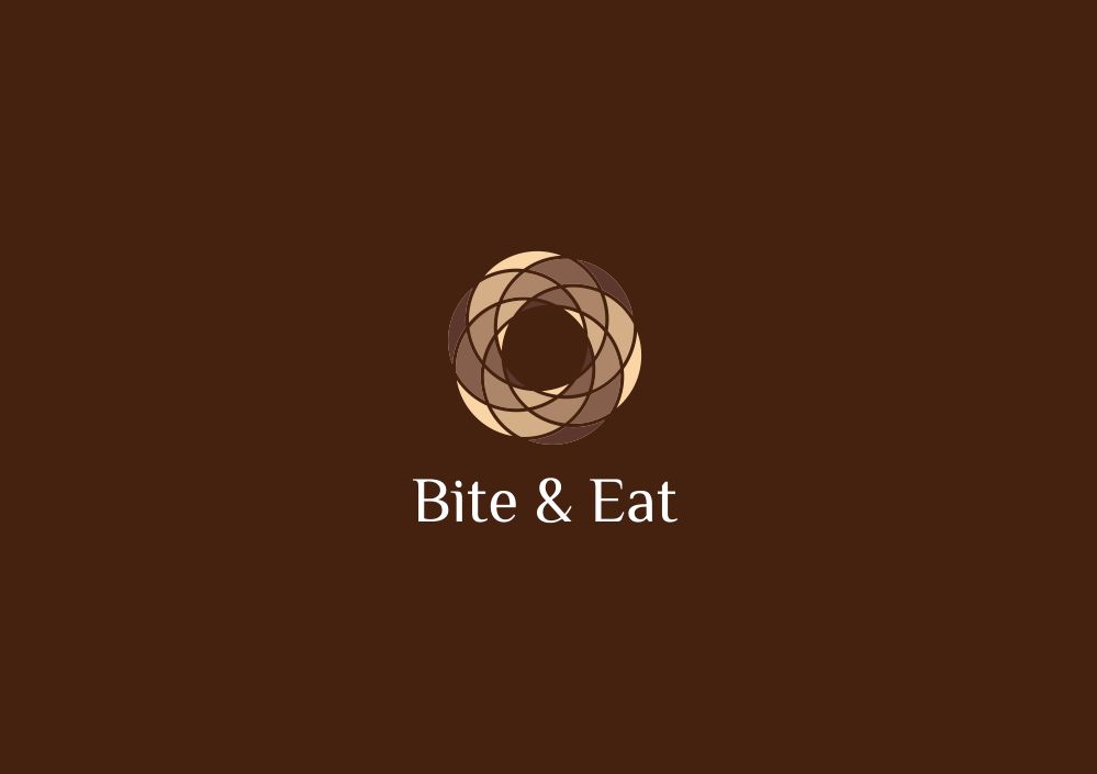 Лого и фирменный стиль для Bite and Eat(Bite&Eat) - дизайнер zozuca-a