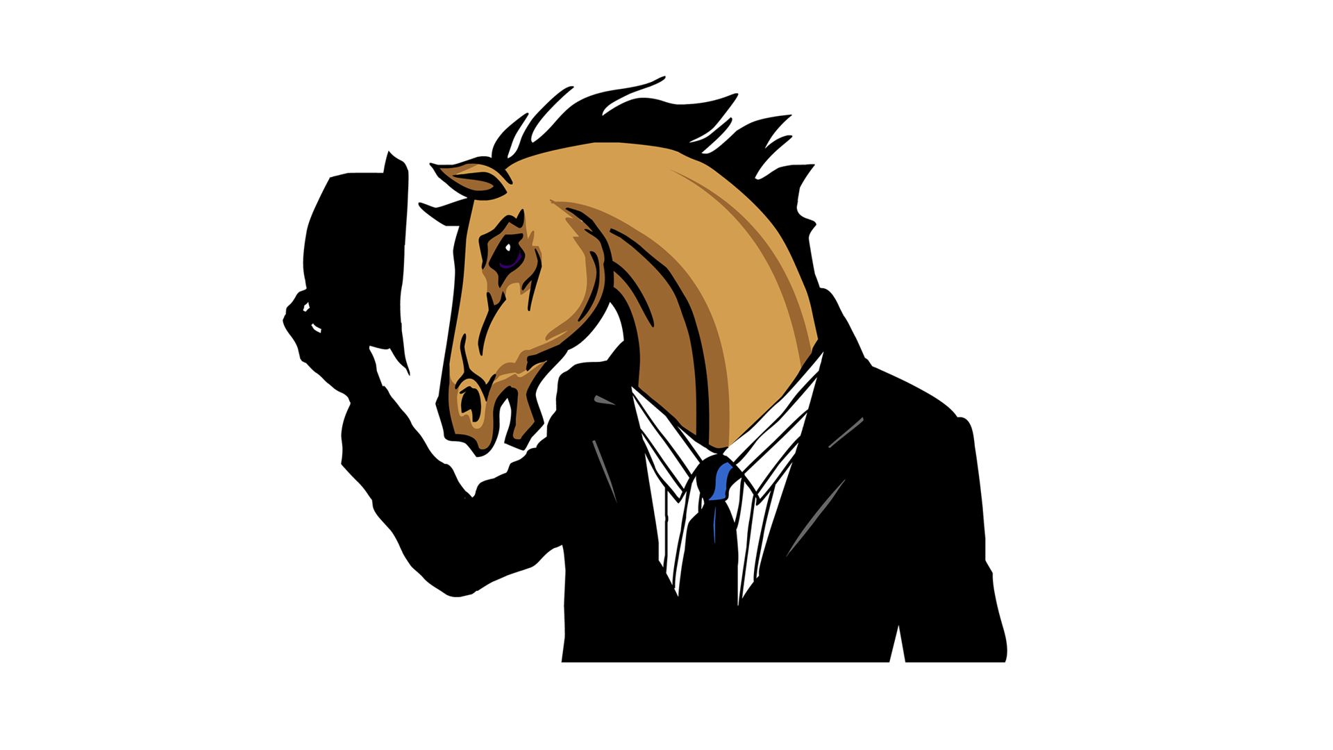 Логотип для Конь в пальто - дизайнер jorkandrei