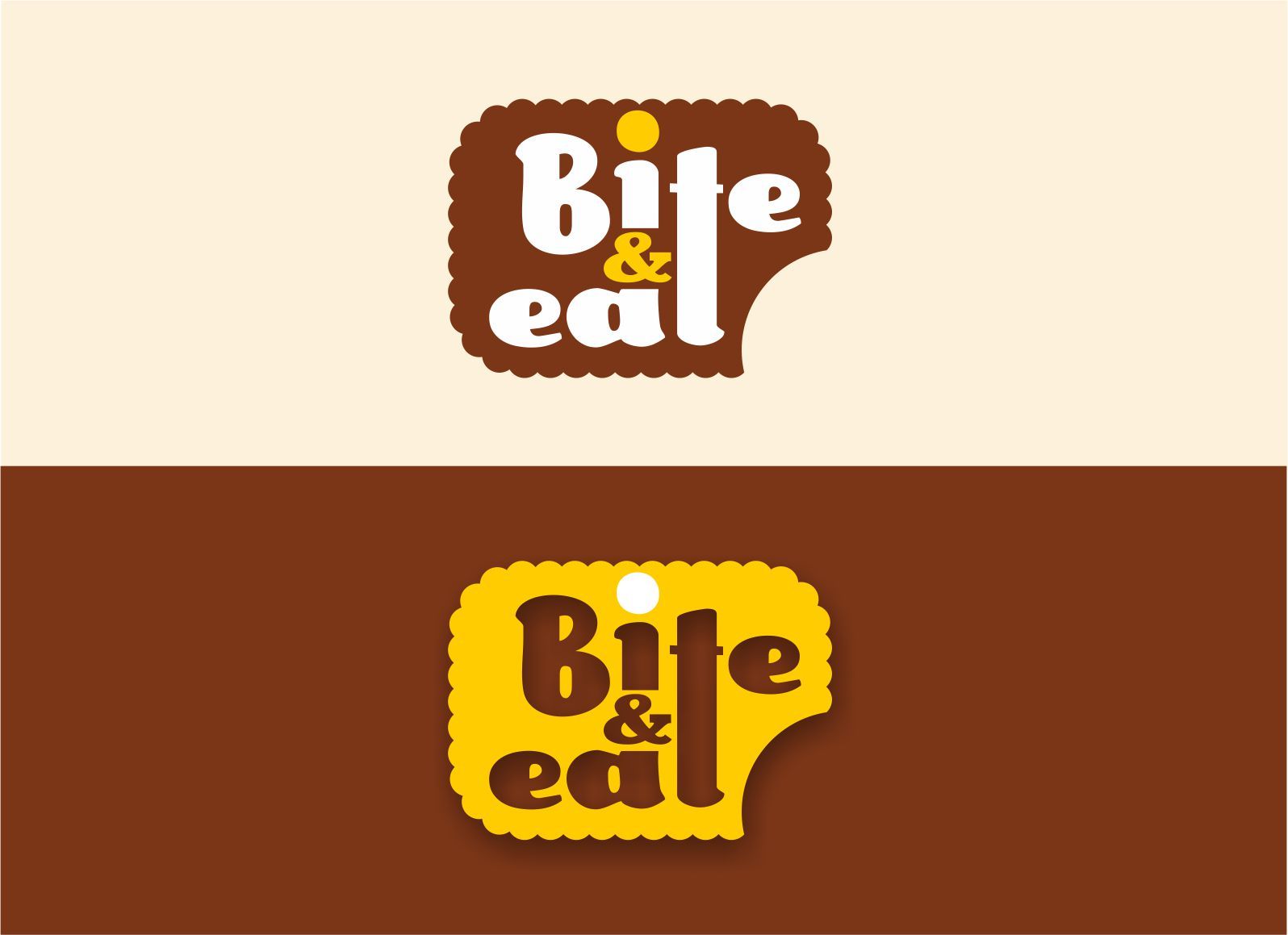 Лого и фирменный стиль для Bite and Eat(Bite&Eat) - дизайнер PAPANIN
