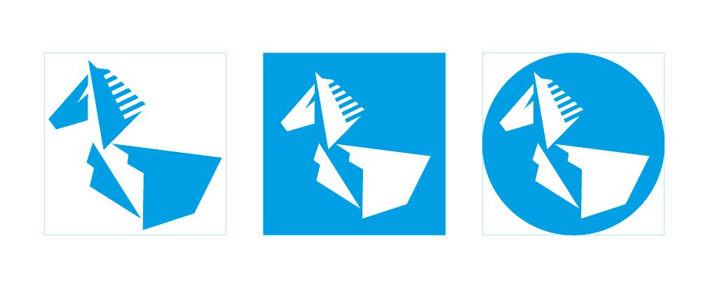Логотип для Конь в пальто - дизайнер v_bad