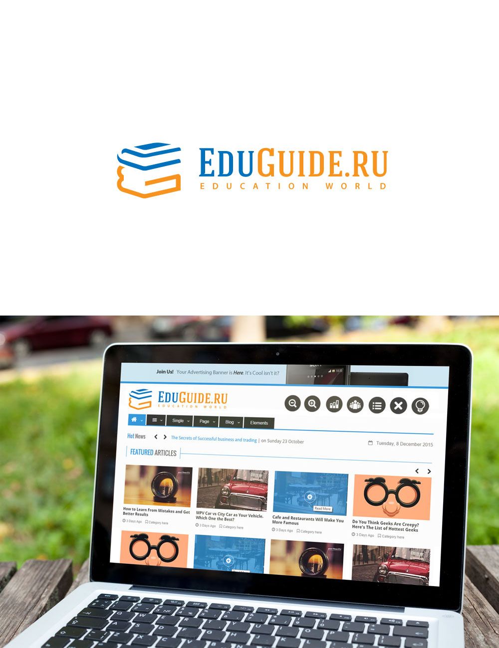 Логотип для EduGid.ru - дизайнер GreenRed