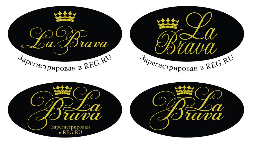 Логотип для LaBrava - Стильные драгоценные украшения - дизайнер Ayolyan