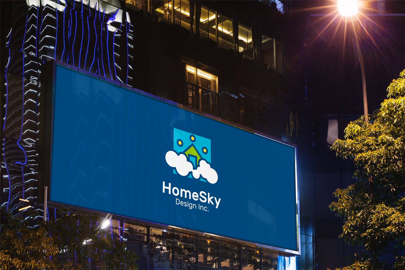 Логотип для HomeSky Design  - дизайнер Sashka_K