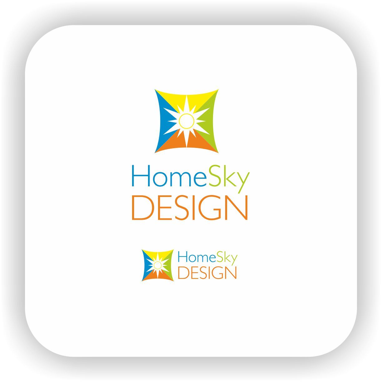 Логотип для HomeSky Design  - дизайнер Nikus