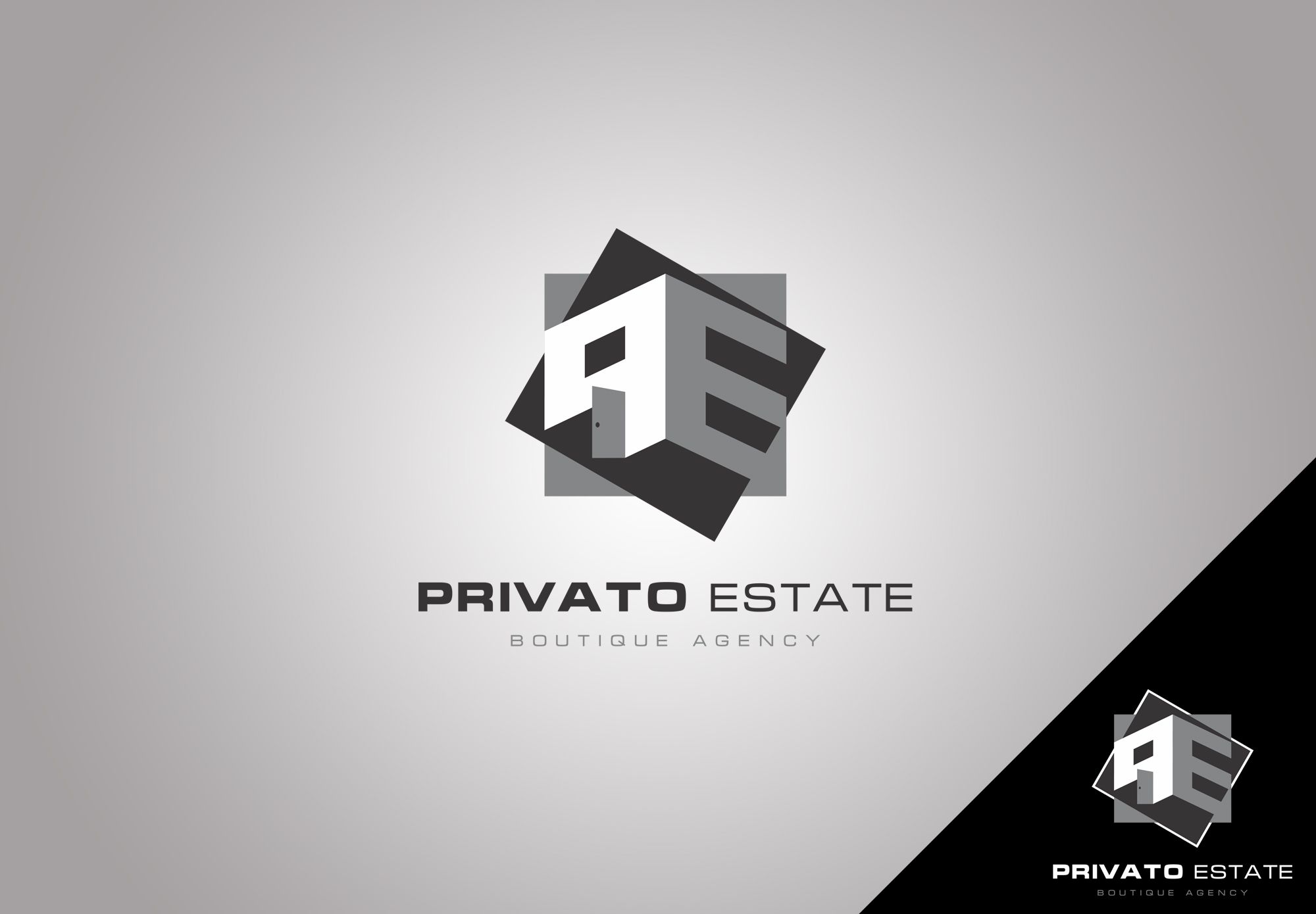 Логотип для PRIVATO ESTATE (boutique agency) - дизайнер Elshan