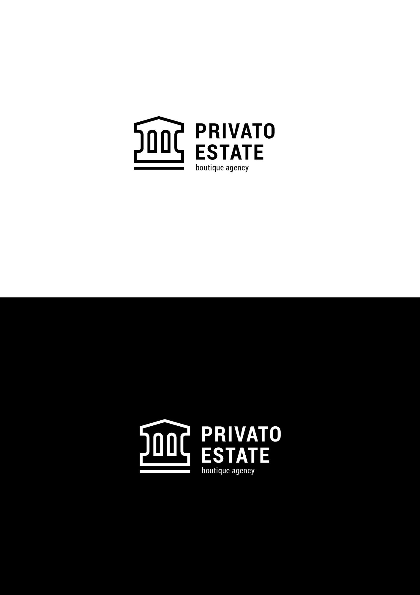 Логотип для PRIVATO ESTATE (boutique agency) - дизайнер kymage