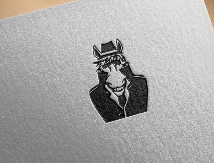 Логотип для Конь в пальто - дизайнер andblin61