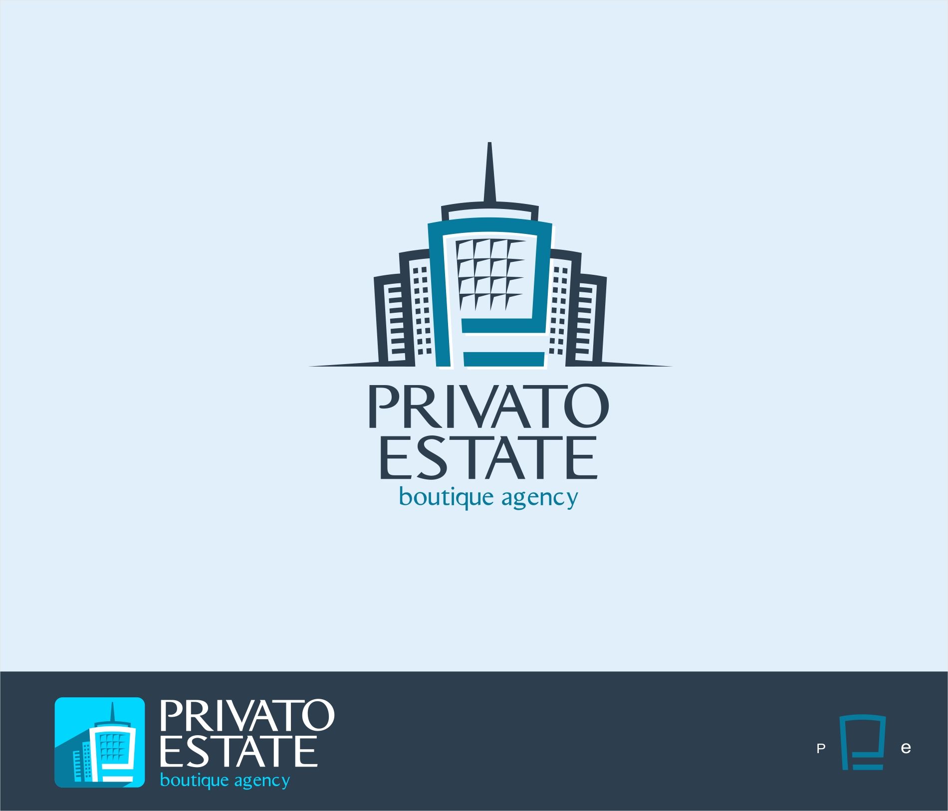 Логотип для PRIVATO ESTATE (boutique agency) - дизайнер kras-sky
