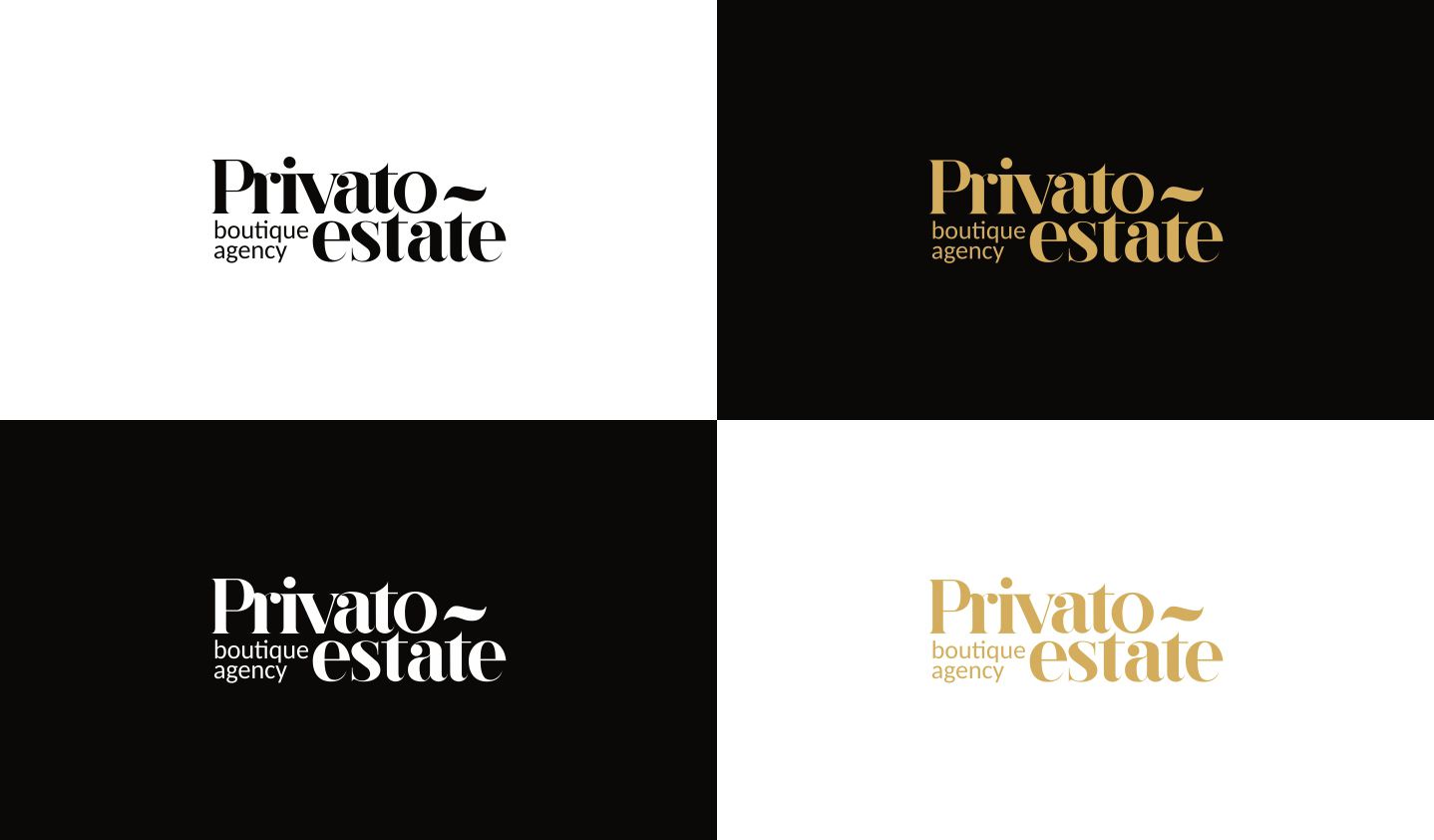 Логотип для PRIVATO ESTATE (boutique agency) - дизайнер Marshak