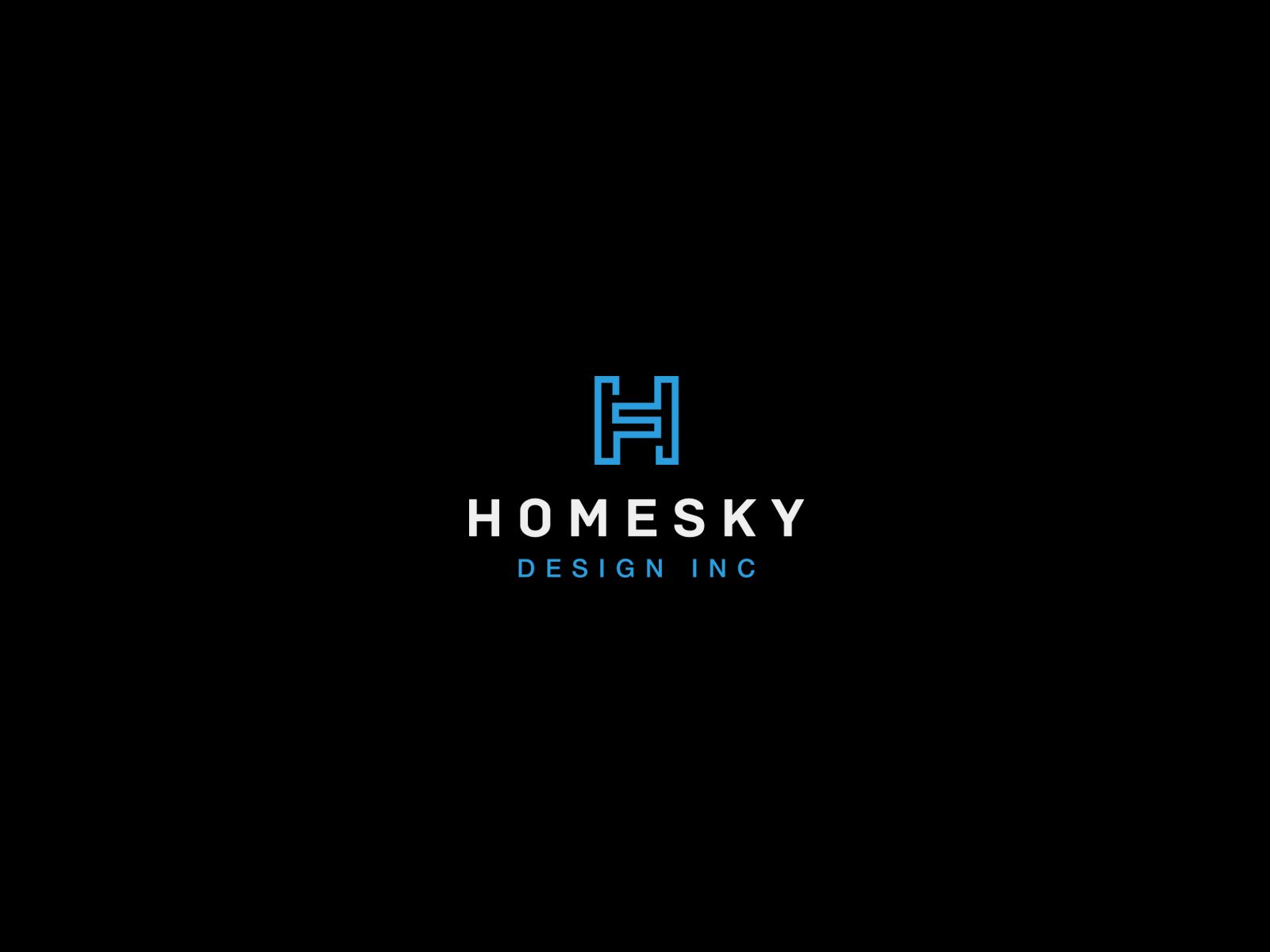 Логотип для HomeSky Design  - дизайнер U4po4mak