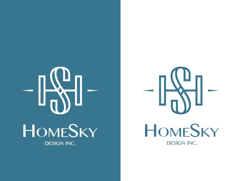 Логотип для HomeSky Design  - дизайнер agalakis