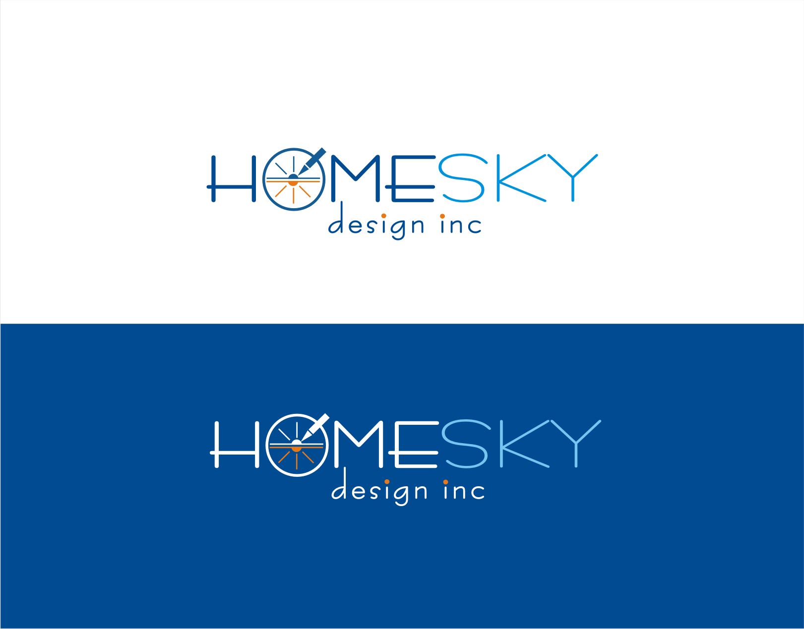 Логотип для HomeSky Design  - дизайнер vladim