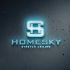 Логотип для HomeSky Design  - дизайнер SmolinDenis