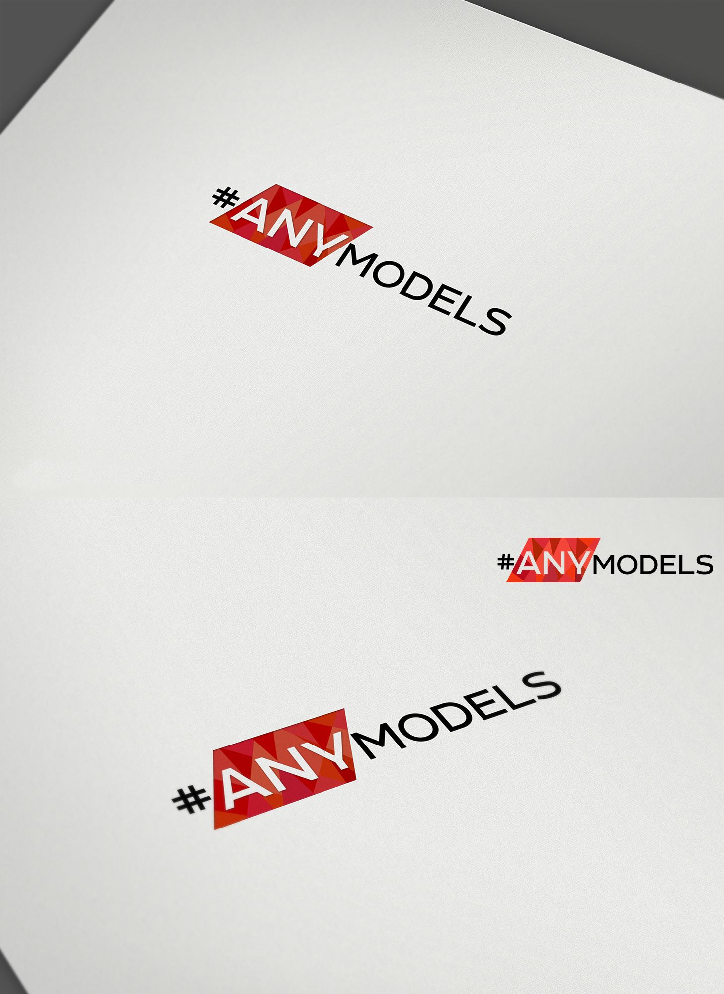 Логотип для #ANYmodels - дизайнер SmolinDenis