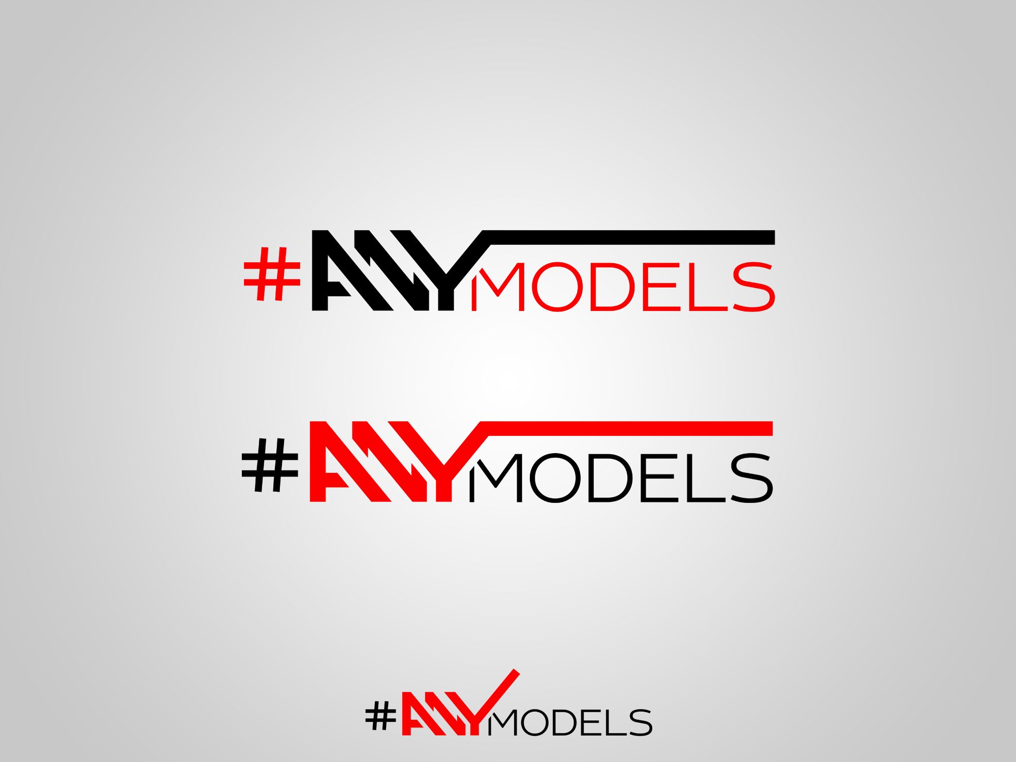 Логотип для #ANYmodels - дизайнер Elshan