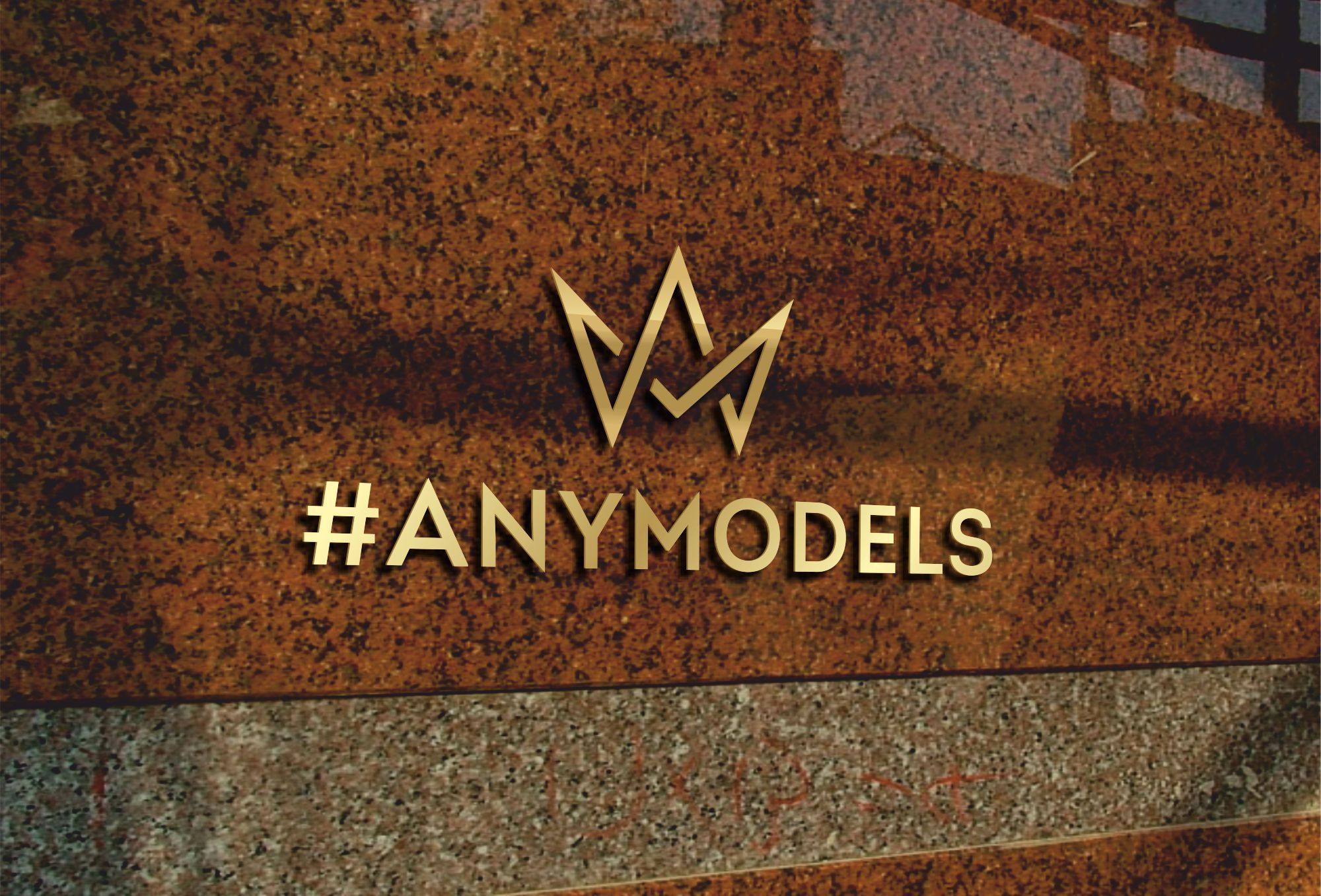 Логотип для #ANYmodels - дизайнер GAMAIUN