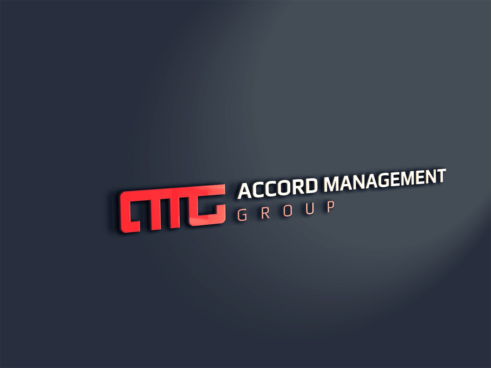 Лого и фирменный стиль для «Accord Management Group»   (AMG) - дизайнер U4po4mak