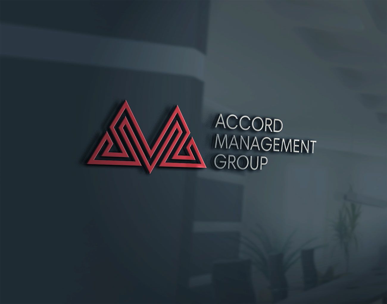 Лого и фирменный стиль для «Accord Management Group»   (AMG) - дизайнер mz777