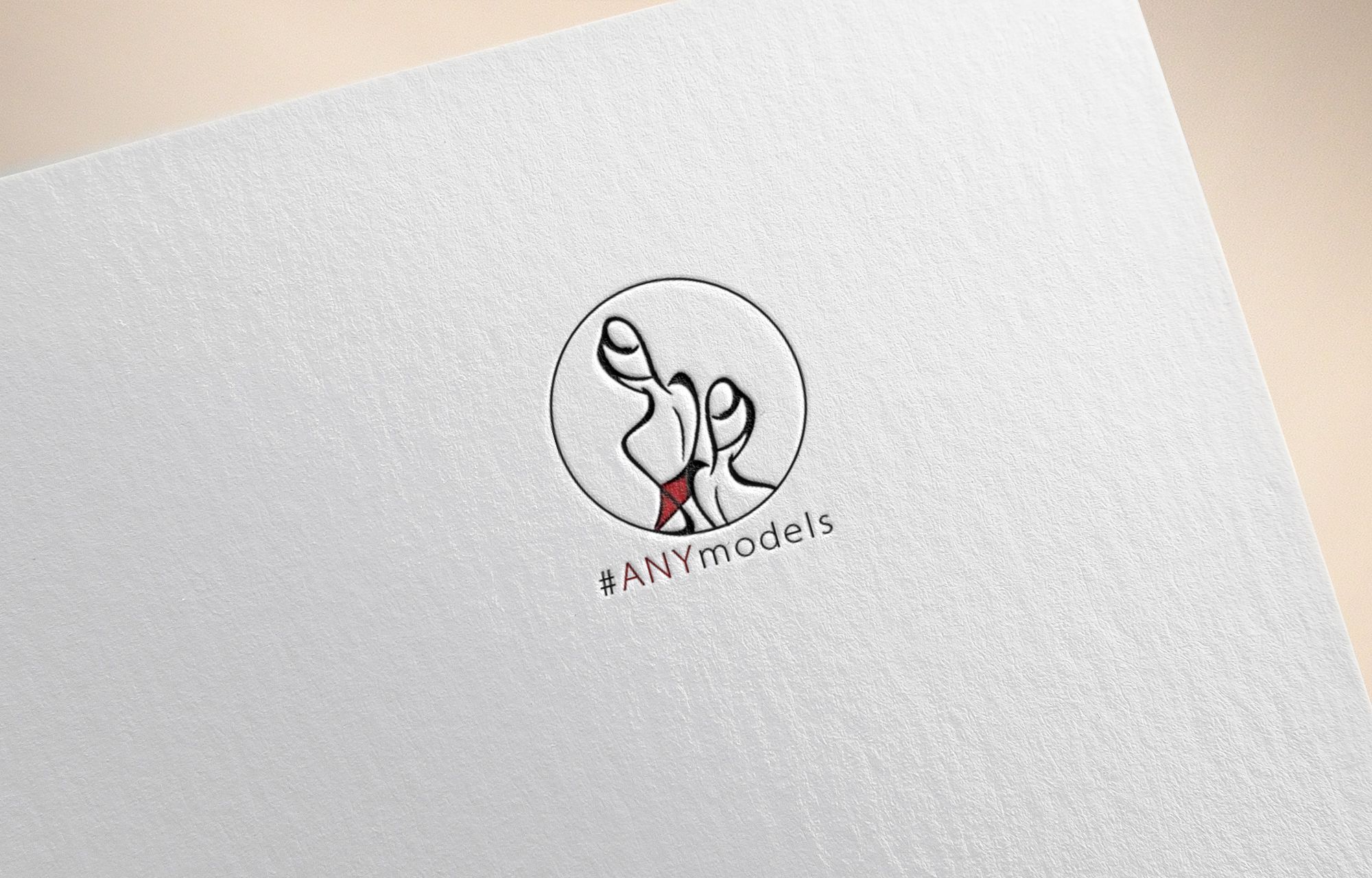 Логотип для #ANYmodels - дизайнер djmirionec1