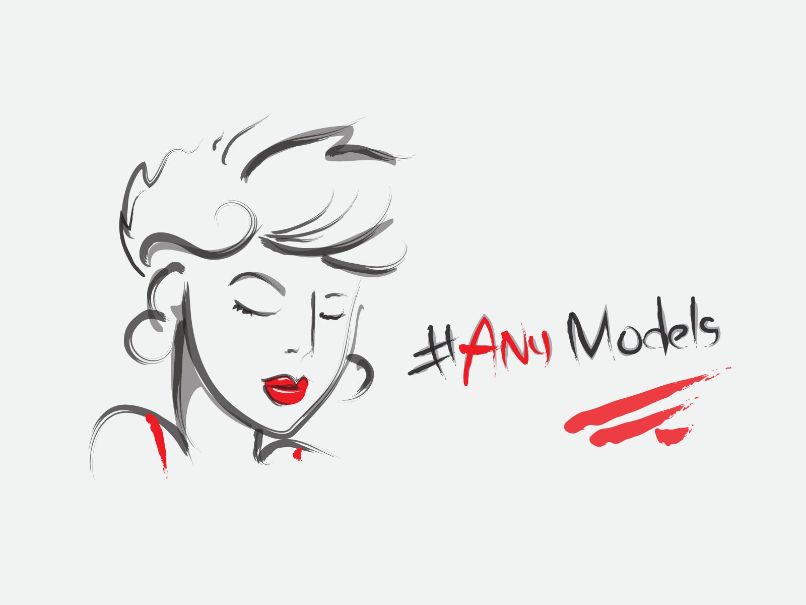 Логотип для #ANYmodels - дизайнер Bukawka
