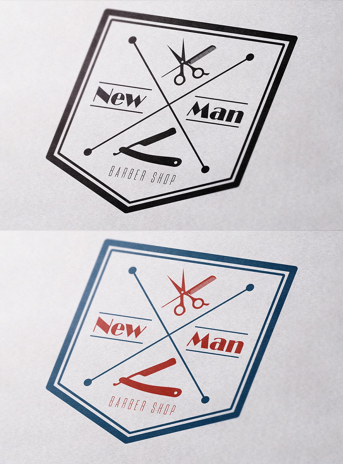 Лого и фирменный стиль для NewMan - дизайнер Aless