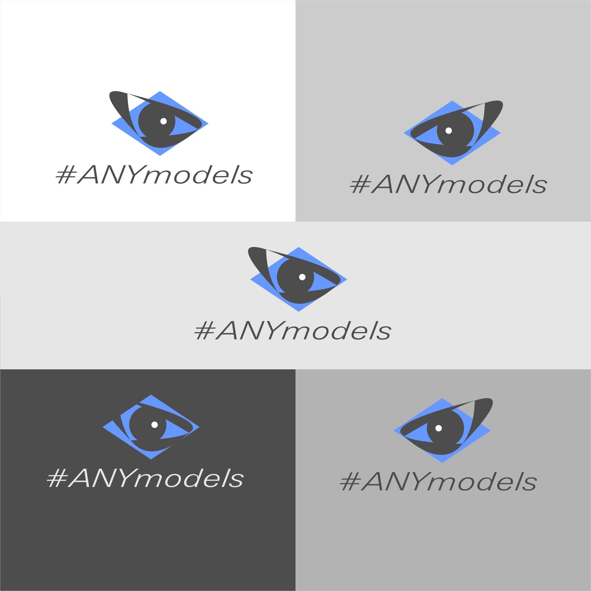 Логотип для #ANYmodels - дизайнер AnatoliyInvito