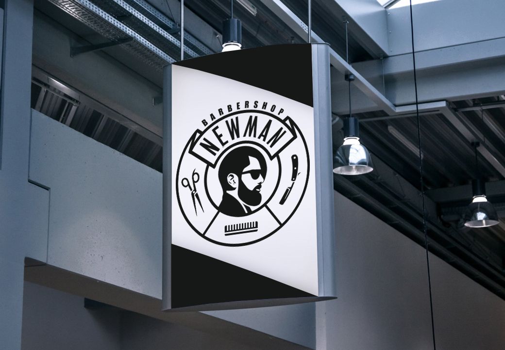 Лого и фирменный стиль для NewMan - дизайнер webgrafika