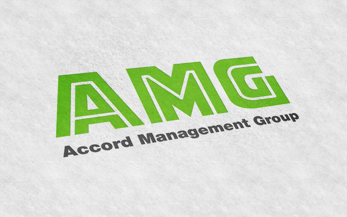 Лого и фирменный стиль для «Accord Management Group»   (AMG) - дизайнер Nominis
